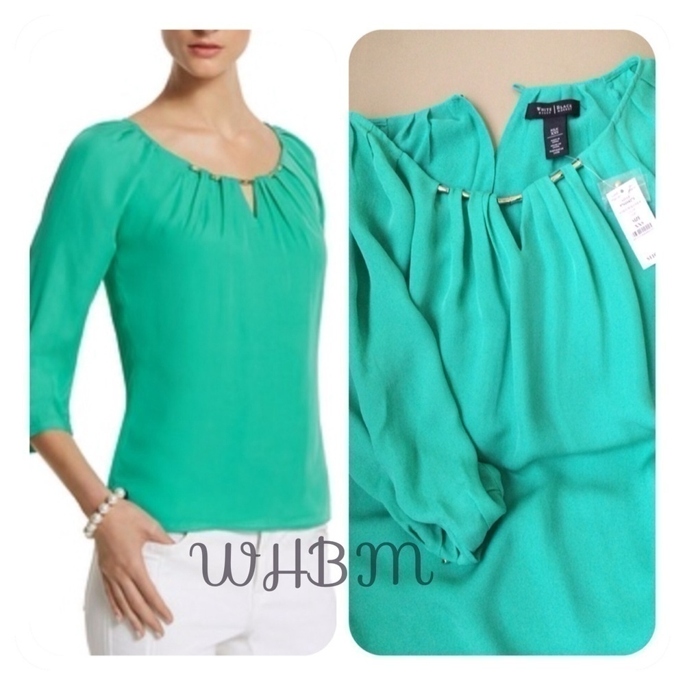 new - WHBM blouse - Picture 2 of 3